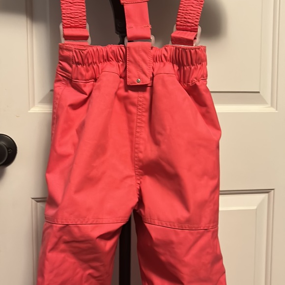 Obermeyer girl snow overalls size 4 pink - Picture 7 of 11